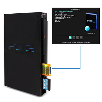 Πρόγραμμα προσαρμογέα κάρτας MX4SIO SIO2SD TF/SD Κάρτα παιχνιδιού για κονσόλες παιχνιδιών PS2 Κονσόλες βίντεο