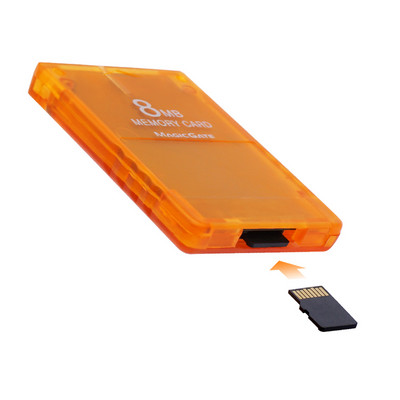 MX4SIO SIO2SD TF/SD Card Adapter Programska igraća kartica za PS2 Igraće konzole Video konzole