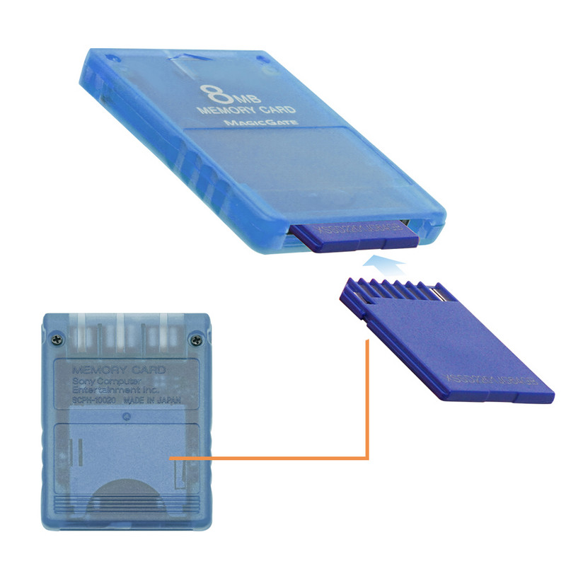 MX4SIO SIO2SD TF/SD Card Adapter Programska igraća kartica za PS2 Igraće konzole Video konzole