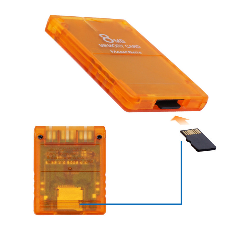 MX4SIO SIO2SD TF/SD Card Adapter Programska igraća kartica za PS2 Igraće konzole Video konzole