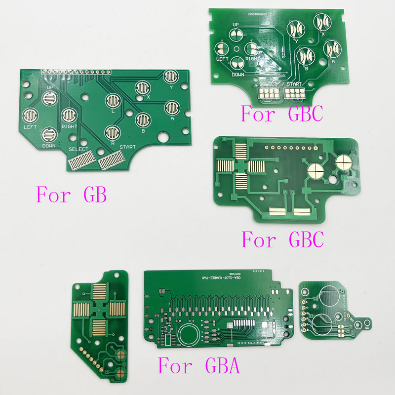 DIY PCB ploča s gumbima za GBA GBC GB Classic ControlABXY D Pad ploču