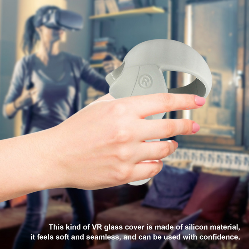 Zaštitna maska za Oculus Quest 2 Dodaci Kontroler na dodir Grip Poklopac Ručka Silikonska maska Za Oculus Quest 2 Vr