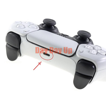 10 бр. За Sony Playstation PS5 DualShock 5 Controller Type C USB гнездо за зареждане Порт интерфейс за зареждане TYPE-C захранващ отвор