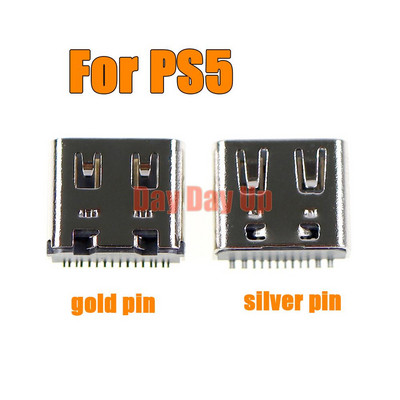 10 бр. За Sony Playstation PS5 DualShock 5 Controller Type C USB гнездо за зареждане Порт интерфейс за зареждане TYPE-C захранващ отвор