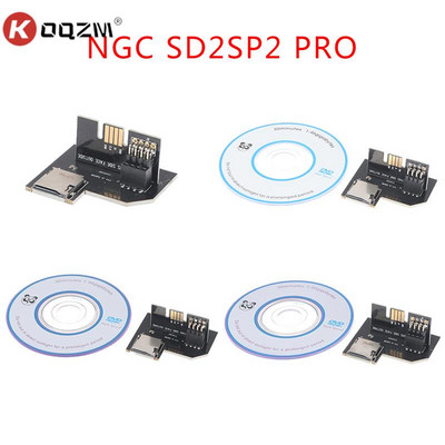 1 set pentru adaptor NGC SD2SP2 GameCube SD SP2 Încarcă card SDL Micro SD Cititor de carduri TF Player GB Acces ușor Compatibil EDIȚIE DE CULOARE