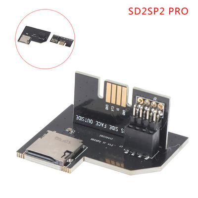 1 комплект за NGC SD2SP2 GameCube SD SP2 адаптер Заредете SDL Micro SD карта TF Card Reader GB Player Easy Access Compatible COLOR EDITION