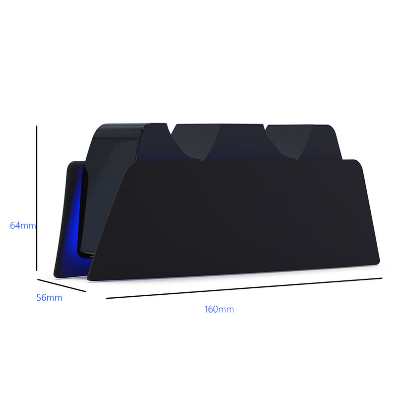 Új kettős gyorstöltő PS5 vezeték nélküli vezérlőhöz USB Type-C töltőbölcső dokkoló állomás Sony PlayStation5 joystick játékvezérlőhöz