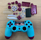 Fabricat în China Carcasă de înlocuire pentru Ps4 Slim 4.0 Jdm-040 Wireless Game Pad Joystick Controller Touch cu lumină