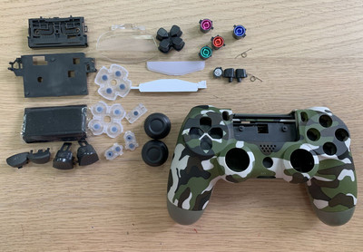 Fabricat în China Carcasă de înlocuire pentru Ps4 Slim 4.0 Jdm-040 Wireless Game Pad Joystick Controller Touch cu lumină