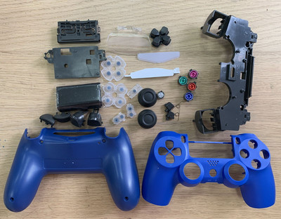 Fabricat în China Carcasă de înlocuire pentru Ps4 Slim 4.0 Jdm-040 Wireless Game Pad Joystick Controller Touch cu lumină