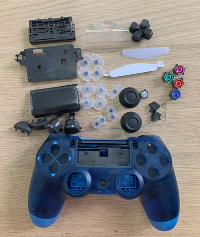 Fabricat în China Carcasă de înlocuire pentru Ps4 Slim 4.0 Jdm-040 Wireless Game Pad Joystick Controller Touch cu lumină