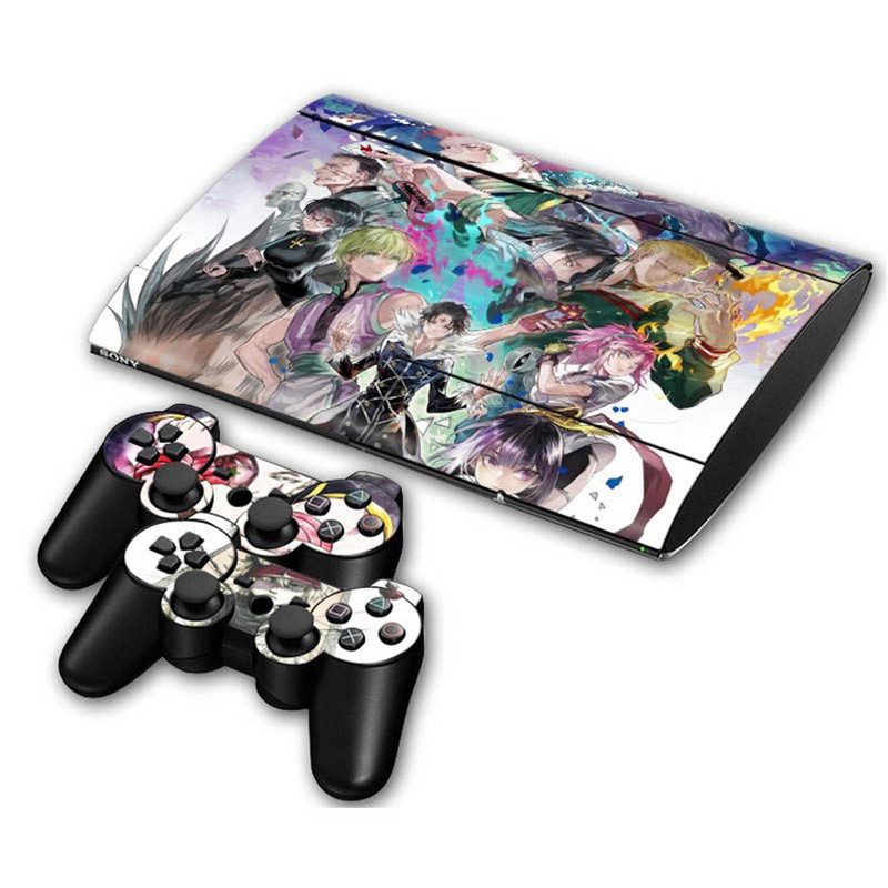 Madingo dizaino vinilo lipduko odos lipdukas skirtas PS3 Super slim 4000 konsolei ir valdikliams