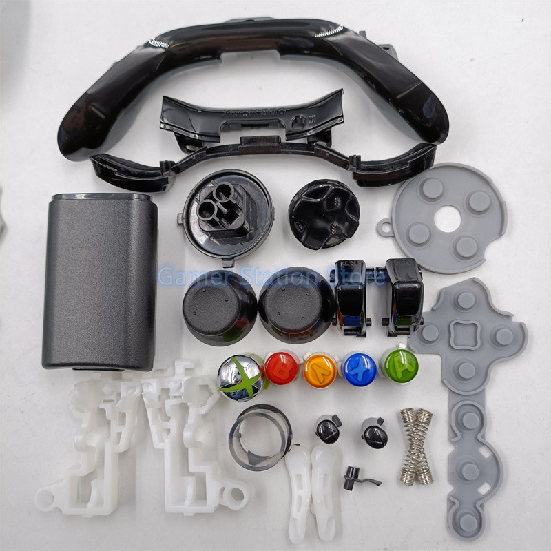 Za XBOX 360 bežični kontroler Full Case Gamepad Shell Cover s gumbima Analogni Stick Bumper za XBox 360 Game DIY dodatak