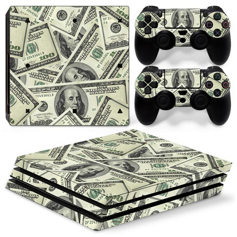 za PS4 Pro skin naljepnicu za Sony PlayStation 4 Pro konzolu i 2 maske kontrolera