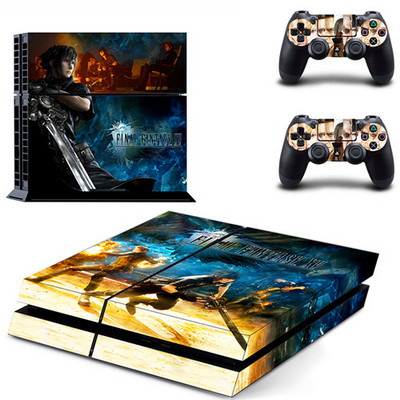 Játék Final Fantasy X XII XV XIII PS4 Skin matrica matrica Sony PlayStation 4 konzolhoz és 2 kontrollerhez PS4 Skins matrica vinyl