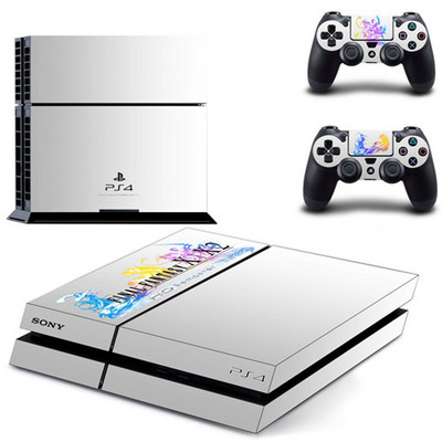 Játék Final Fantasy X XII XV XIII PS4 Skin matrica matrica Sony PlayStation 4 konzolhoz és 2 kontrollerhez PS4 Skins matrica vinyl
