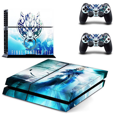 Játék Final Fantasy X XII XV XIII PS4 Skin matrica matrica Sony PlayStation 4 konzolhoz és 2 kontrollerhez PS4 Skins matrica vinyl