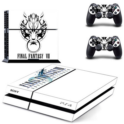 Játék Final Fantasy X XII XV XIII PS4 Skin matrica matrica Sony PlayStation 4 konzolhoz és 2 kontrollerhez PS4 Skins matrica vinyl