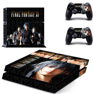 Játék Final Fantasy X XII XV XIII PS4 Skin matrica matrica Sony PlayStation 4 konzolhoz és 2 kontrollerhez PS4 Skins matrica vinyl