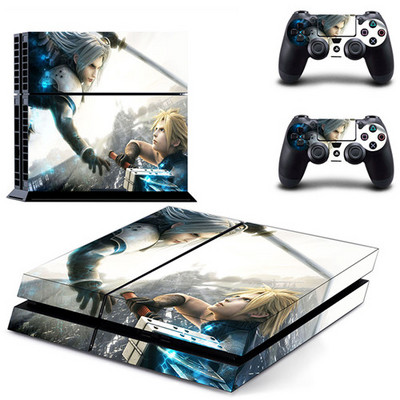 Játék Final Fantasy X XII XV XIII PS4 Skin matrica matrica Sony PlayStation 4 konzolhoz és 2 kontrollerhez PS4 Skins matrica vinyl