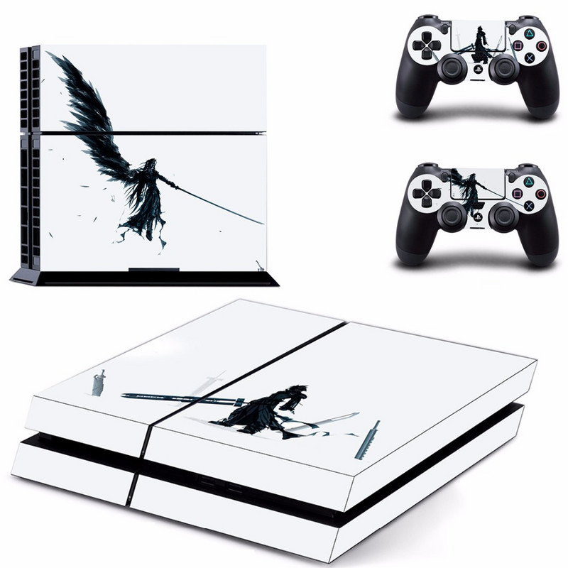 Játék Final Fantasy X XII XV XIII PS4 Skin matrica matrica Sony PlayStation 4 konzolhoz és 2 kontrollerhez PS4 Skins matrica vinyl
