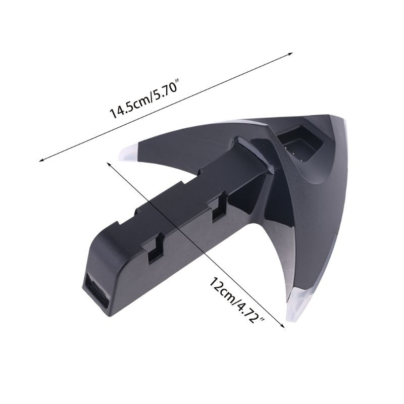 5 V žaidimų rankenos įkrovimo stovas su LED indikatoriaus konsolės valdiklio įkrovikliu jungiklio rankenai