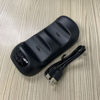 USB станция за зареждане Док стойка Стойка за контролер Геймпад зарядно устройство