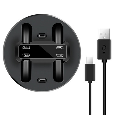 Töltő illeszkedik a kapcsolókonzolhoz és a Pro vezérlőhöz, több töltőporttal az egyidejű töltéshez