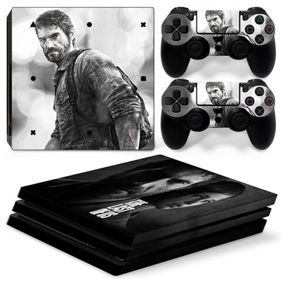 The Last of Us GAME PS4 PRO Skin matrica matrica PS4 pro konzolhoz és 2 kontrollerhez PS4 pro skin vinyl