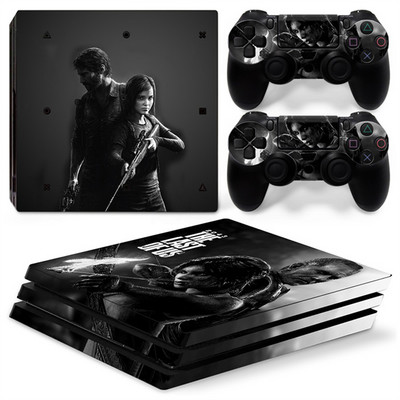 The Last of Us GAME PS4 PRO Skin matrica matrica PS4 pro konzolhoz és 2 kontrollerhez PS4 pro skin vinyl