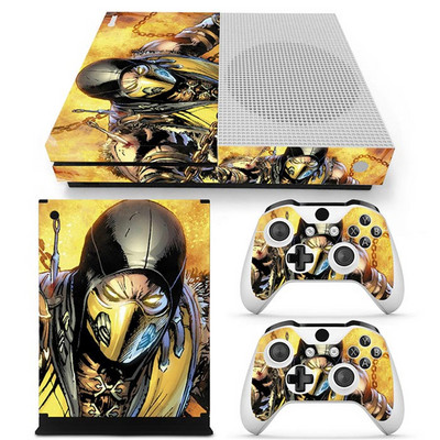 Dizajn lubanje Visokokvalitetna naljepnica kože za XBOX ONE S podlogu i kontrolere Naljepnica igre