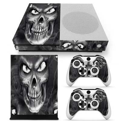 Dizajn lubanje Visokokvalitetna naljepnica kože za XBOX ONE S podlogu i kontrolere Naljepnica igre