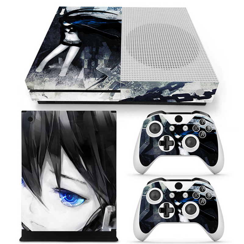Dizajn lubanje Visokokvalitetna naljepnica kože za XBOX ONE S podlogu i kontrolere Naljepnica igre