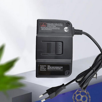 Дълъг експлоатационен живот Черен EU Plug AC зарядно устройство за защита от прегряване за N64