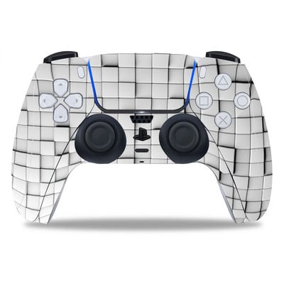 Uzlīme PlayStation 5 PS5 kontrolieriem Aksesuāri Aizsargs Āda Spēles uzlīmes Atbalsta zīmēšanas pielāgošanu