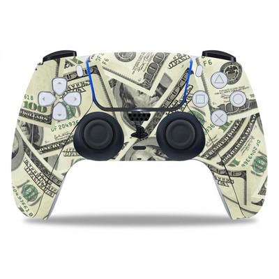 Uzlīme PlayStation 5 PS5 kontrolieriem Aksesuāri Aizsargs Āda Spēles uzlīmes Atbalsta zīmēšanas pielāgošanu