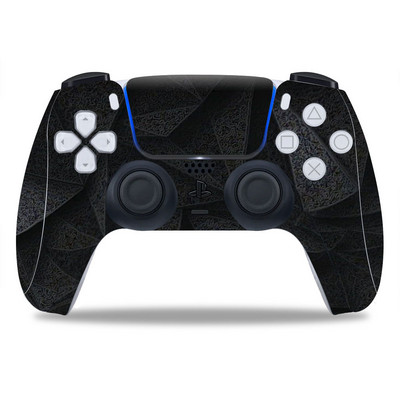 Uzlīme PlayStation 5 PS5 kontrolieriem Aksesuāri Aizsargs Āda Spēles uzlīmes Atbalsta zīmēšanas pielāgošanu