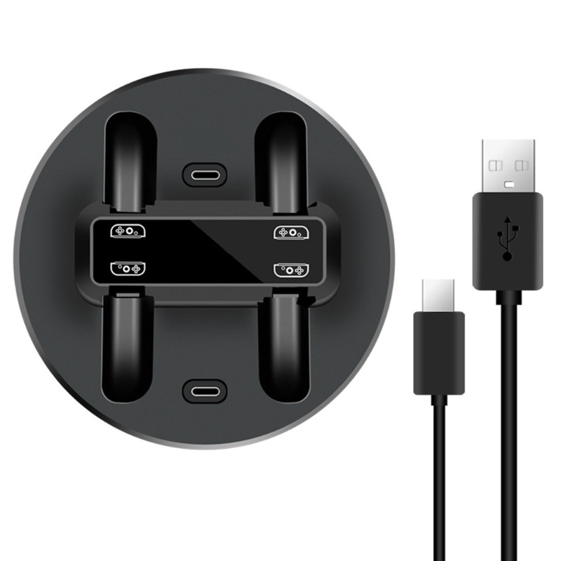 Držač za punjenje konzole kompatibilan sa serijom Switch Joy Con i Pro kontrolerom