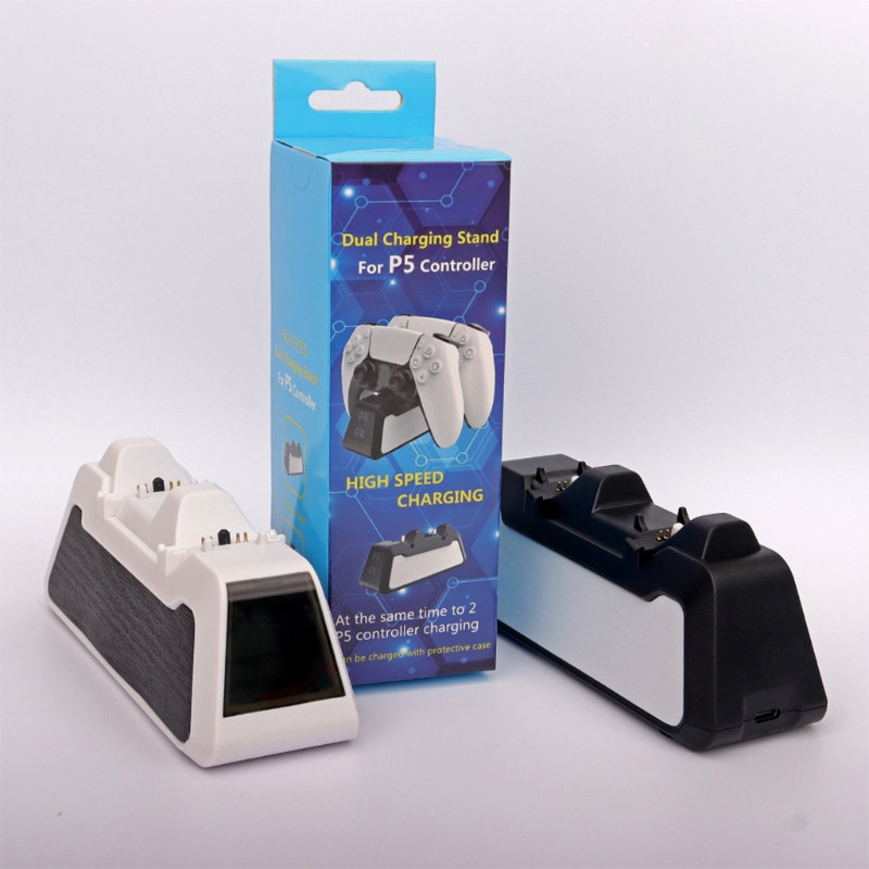 C1FB upravljački punjač s dvostrukim priključcima za punjenje, dvostruka dock stanica za punjenje s LED indikatorom, 5V brzo punjenje kompatibilno s