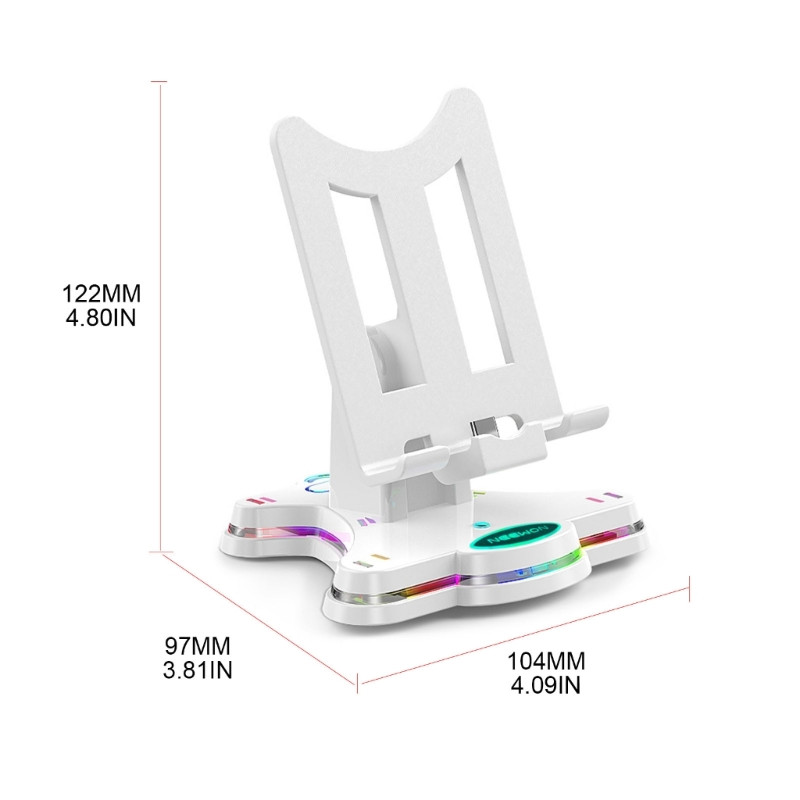 Nešiojama C tipo doko stoties įkroviklio bazė, skirta jungikliui / jungikliui OLED / jungikliui
