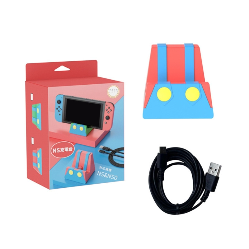 Suport comutator pentru comutator portabil Lite OLED Suport portabil de încărcare cu portul de încărcare tip C T21A