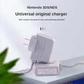 Originalus 3DS įkroviklis greito įkrovimo EU Plug Travel skirtas Nintend NAUJAS 3DSLL NDSi AC 220V maitinimo adapteris USB įkrovimo kabelis XLL