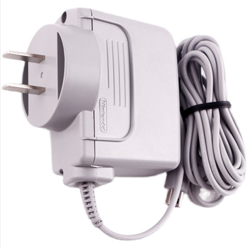 Originalus 3DS įkroviklis greito įkrovimo EU Plug Travel skirtas Nintend NAUJAS 3DSLL NDSi AC 220V maitinimo adapteris USB įkrovimo kabelis XLL