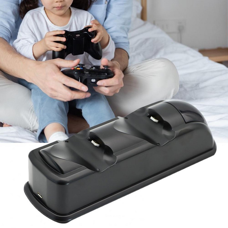 Punjač kontrolera Izvrstan stabilan izlaz Stalak za punjenje kontrolera igre Stalak za punjenje Gamepada Punjač kontrolera igre