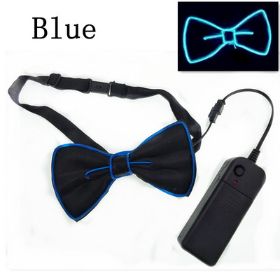 Cravată Papion Bărbați Luminoasă Luminoasă Intermitent pentru petrecerea de dans Decorarea petrecerii de seară de Crăciun