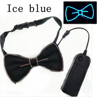 Cravată Papion Bărbați Luminoasă Luminoasă Intermitent pentru petrecerea de dans Decorarea petrecerii de seară de Crăciun