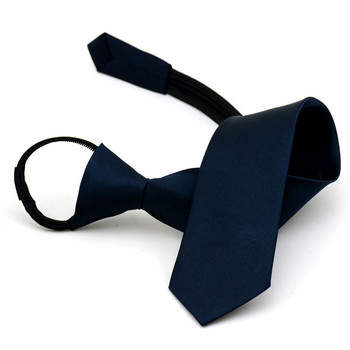 Модна училищна детска вратовръзка Плътен цвят Лесна за носене за момичета Момчета Дете Предварително вързана цветна регулируема тесна вратовръзка подарък