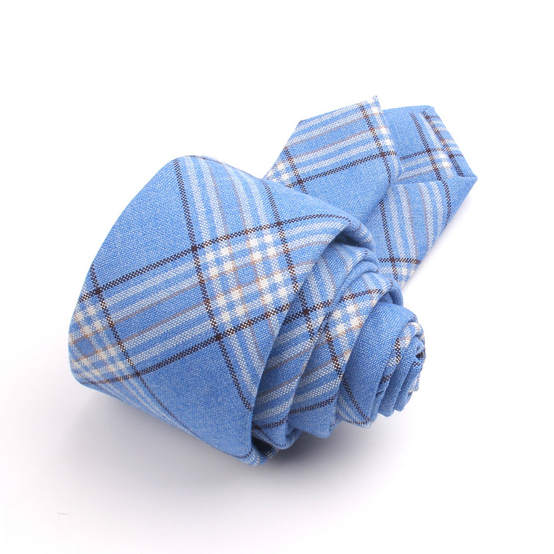 Modne pamučne kravate za muškarce Žene Ležerna karirana kravata za dječake Djevojčice Odijela Kravata Tanka kravata za vjenčanje Gravatas