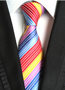 Nová hodvábna 8cm formálna kravata, sivá, pruhovaná, jednofarebná žakárová kravata s kockovaným vzorom pre mužov, obchodné, svadobné, kravaty, gravata doplnky