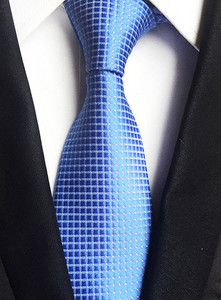 Nová hodvábna 8cm formálna kravata, sivá, pruhovaná, jednofarebná žakárová kravata s kockovaným vzorom pre mužov, obchodné, svadobné, kravaty, gravata doplnky